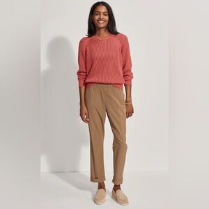 VARLEY EVERLY TURNUP TAPERED PANT WOVEN LIGHTWEIGHT SZ 12 (L)